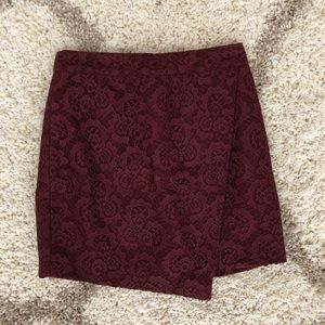 Madewell Floral Mini Skirt